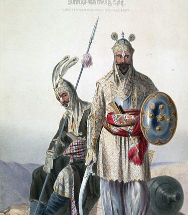 377px-Afghan_royal_soldiers_of_the_Durrani_Empire